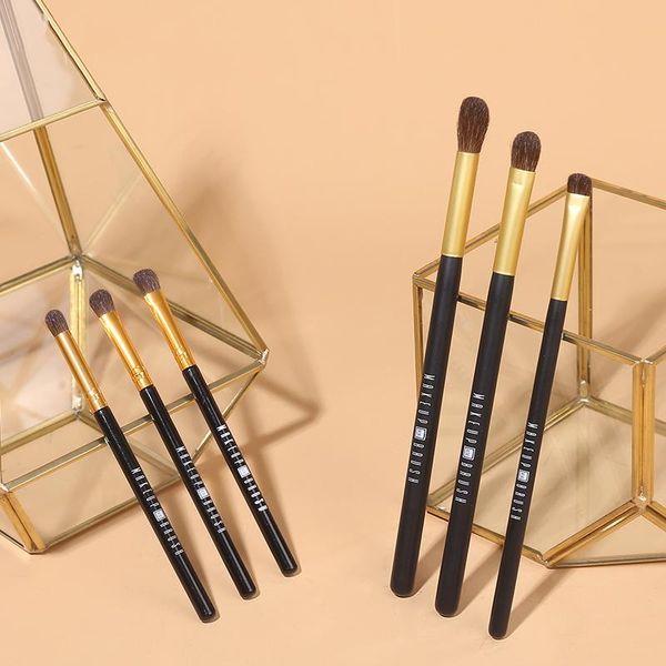 

makeup brushes 3pcs brush set cosmetic eyeshadow smudge tools for beginner portable