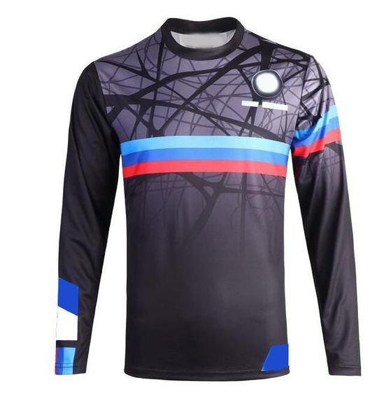 

motorcycle downhill jersey, racing suit long sleeve, polyester quick-drying, the same style can be customizable