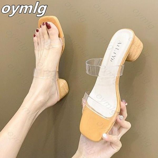 

ladies high heels transparent sandals clear slippers women crystal gladiator size 43 zapatillas mujer casa sapato feminino, Black