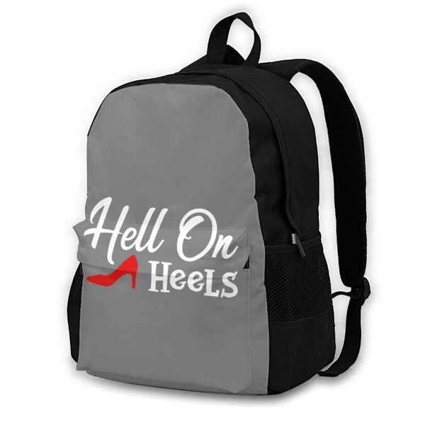 

backpack hell girl backpacks lightweight leisure polyester travel youth bags