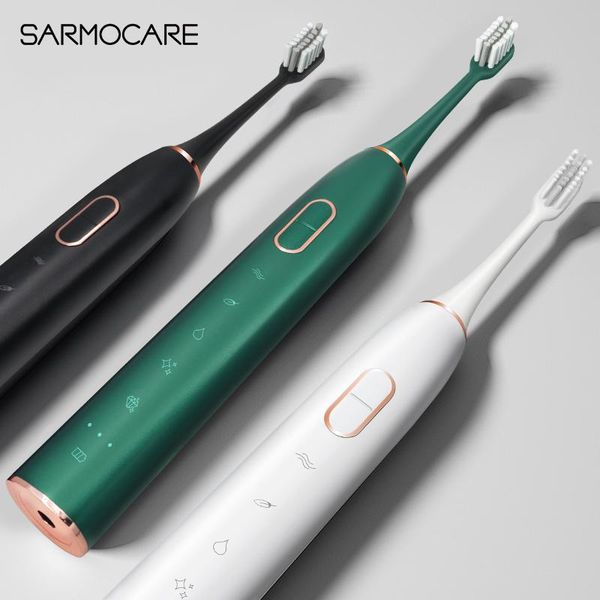 

sarmocare s710 sonic electric toothbrush 15 mode tooth brush ultrasonic automatic rechargeable ipx7 waterproof smart