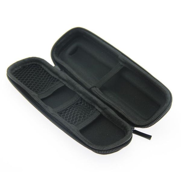 

storage bags black mini slim case small leather zipper carry bag vape pen