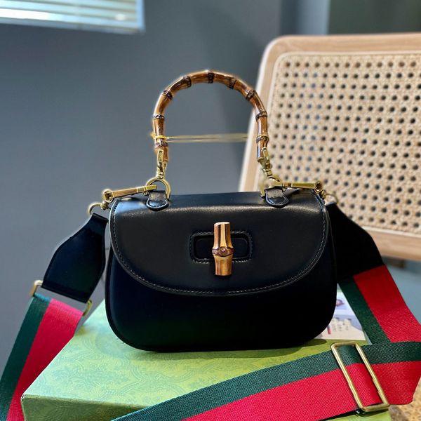 

italy brand classic diana bamboo handle cross body bag luxury designers genuine leather totes handbags retro woman shoulder bag designer bag