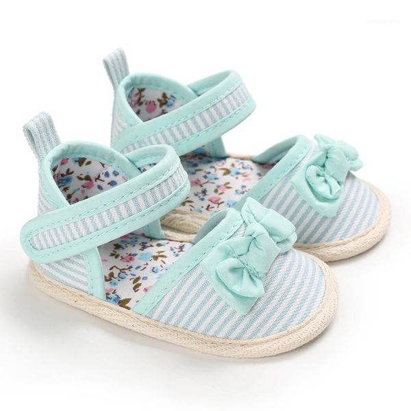 

first walkers baby girl shoes spring autumn stripe bowtie nowborn cute toddler soft bottom princess shl1151