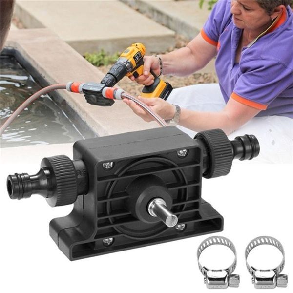 

watering equipments 8mm round shank water pump portable electric drill self priming transfer pumps oil fluid