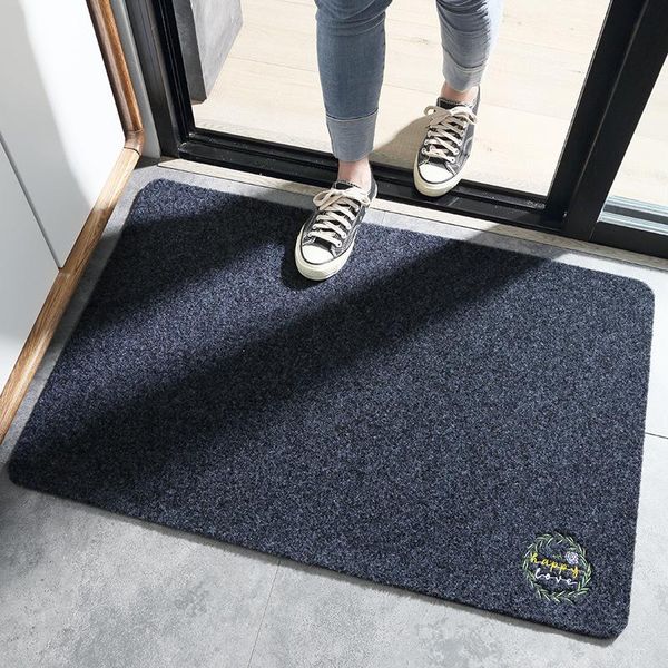 Tapetes de entrada do piso da porta tapete de estilo japonês retângulo não deslizante Padra de pé de boas-vindas Carpete de boas-vindas para o banheiro do corredor Cozinha de cozinha