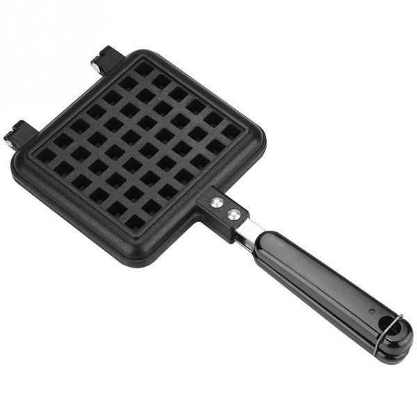 

baking moulds household waffle bake mold kitchen gas non-stick maker pan mould press plate iron tools