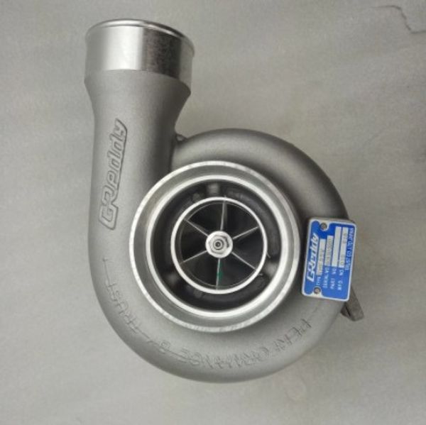

modified rhf55v turbocharger 8980277725 with greddy compressor housing 6blades billet wheels chra and 201 turbine housing