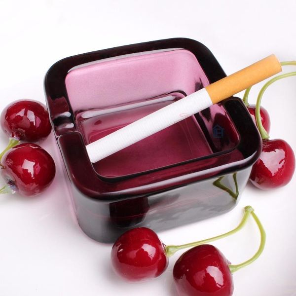 

decorative objects & figurines high-end boutique crystal ashtray fashion creative personality gift birthday living room square