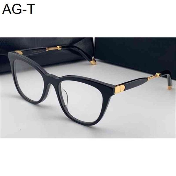 

new fashion prescription glasses the brave ii cat-eye frame frames optical glasses clear lenses men simple business style quality, Black