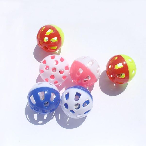 

cat toys plastic hollow bell ball spherical toy