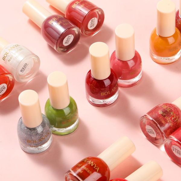

nail polish bailanya water-based no-baking quick-drying long-lasting spring and summer varnish