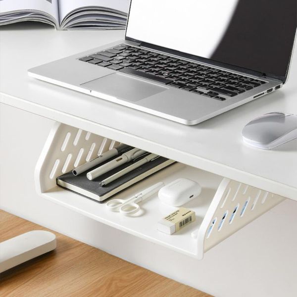 

hooks & rails japanese simple hanging storage box rack pasted shoe cabinet hollow out organizer shelf kitchen bathroom accessories