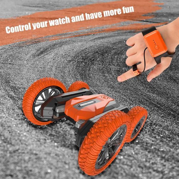 

smart home control rollover stunt car watch remote gesture sensing for christmas year children's birthday gift
