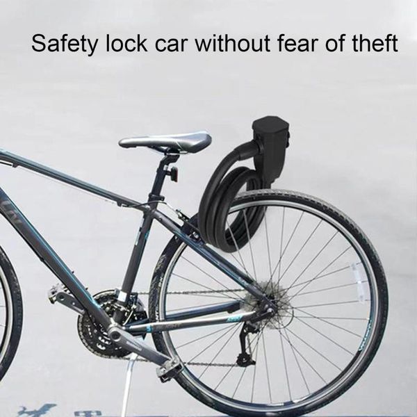 

bike locks bicycle motorcycle fingerprint steel cable lock electric mountain anti-theft waterproof