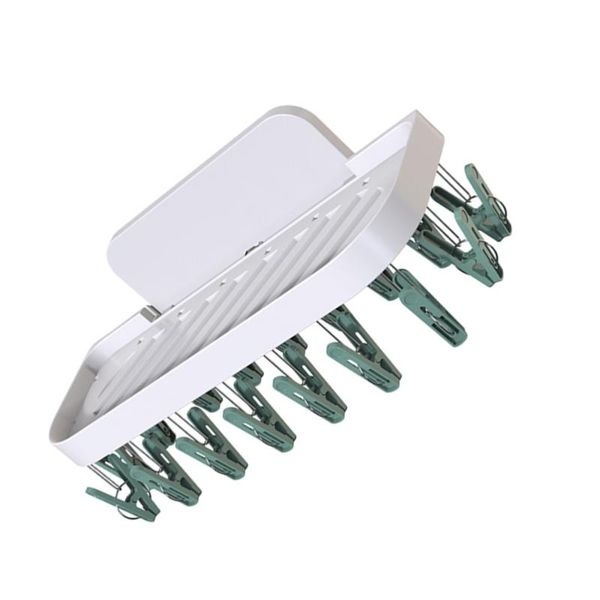 

hangers & racks 1pc reusable clip drying rack collapsible balcony