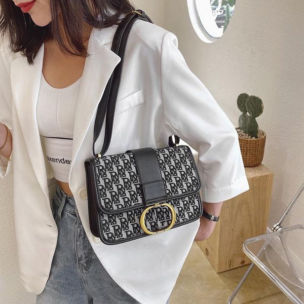 

luxurys flap embroidery designers designer small bags woman handbags fashion word letter crossbody shoulder trendy classic syle bag gdrc