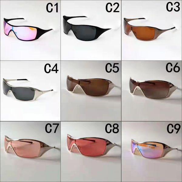 

metal polarized mens sunglasses women sun glasses in usa one-piece red pink transparent lens designer sunshade driving bicycle goggles with, White;black