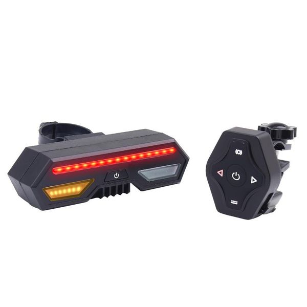 

bike lights rechargeable led usb mountain tail light taillight safety warning bicycle rear night riding tail-lamp