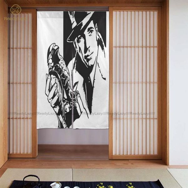 

villain curtains separation retro door curtain office double & drapes