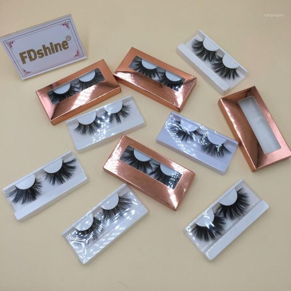 

eye lashes styles 6pairs/lot 25mm 3d 100% false eyelashes full strips lashes1