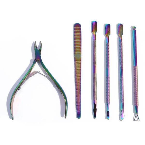 

nail art kits cuticle nippers manicure scissors clippers trimmer dead skin remover pedicure stainless steel cutters tool
