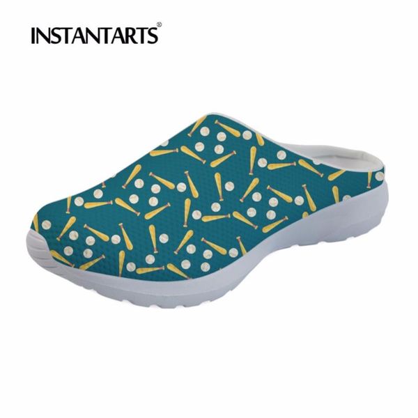 

basket ball casual shoes fashion women summer sandals 3d print home beach outside slippers woman's flats, Black