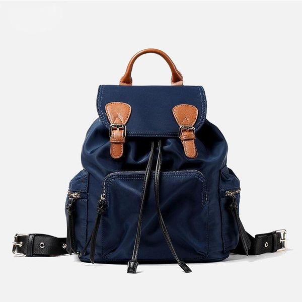 

backpack 2021 women canvas preppy school bags for teenagers men college shoulder bag oxford travel girls s012