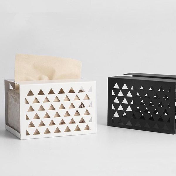 

tissue boxes & napkins iron box simple deskstorage for home living room office