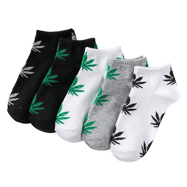 

men's socks 5pairs /lot men boat cotton fashion colorful hiphop low-cut, Black