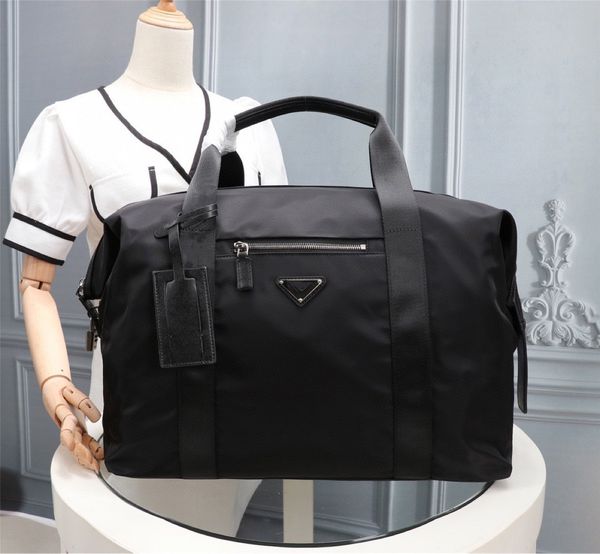 

mens duffel bags womens crossboby duffle bag zipper travel handbag black nylon waterproof fabric luggage box want original pic contact me