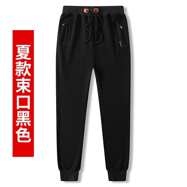 

men's pants trousers winter cotton thicken warm cashmere casual sweatpants outdoors male fashion straight men, Black