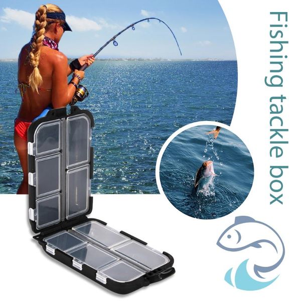 

fishing accessories lure boxes bait storage case tackle hook trays organizers