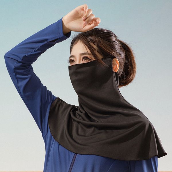 

women sunscreen mask for outdoor full face uv protection in summer
