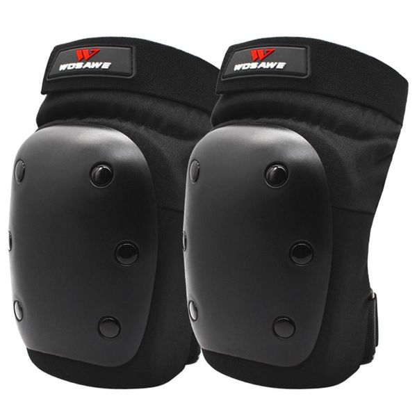 

adults knee pads protective gear guards protector for outdoor sports roller skate cycling skiing skateboarding elbow &, Black;gray