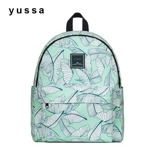

mint green 14inch lapbackpack women kawaii waterproof fashion school girl cute college bag travel bagback brand