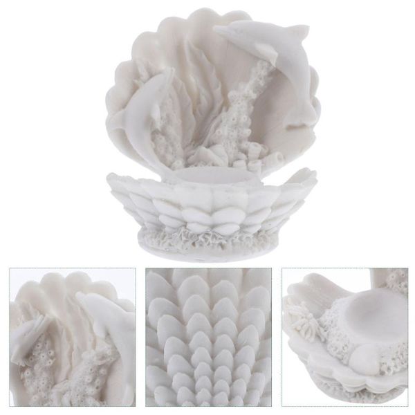 

novelty items 1 pc creative shell artware decor household crystal base crafts