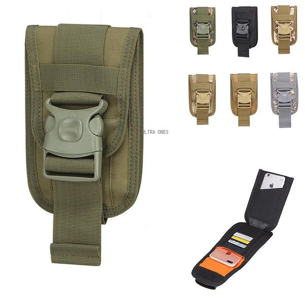 

outdoor bags military molle pouch pack tactical shooting cycling phone bag fishing hiking hunting paintball cs army combat