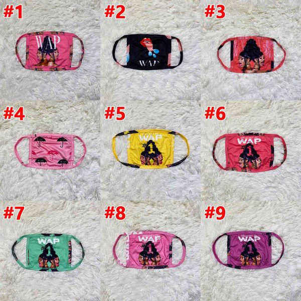 

wap printing fashion trend sdkz004 dustproof washable respirator 9 colors