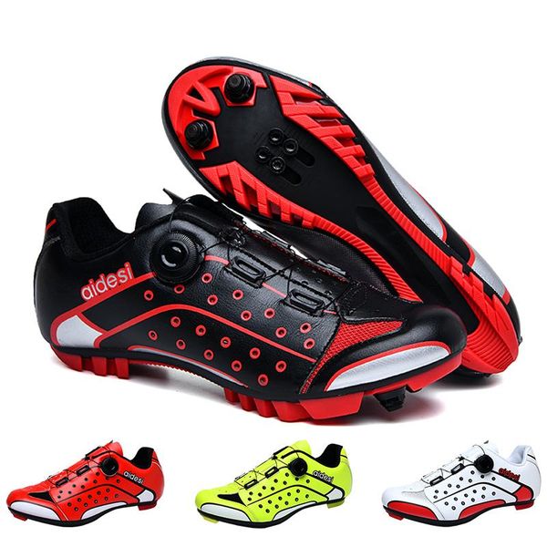 

cycling footwear road bike shoes men spd low sneakers self-locking hombre professional women men's mtb sneaker triathlon sapatilha cicl, Black