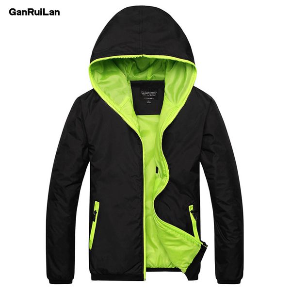 

jacket men spring autumn fashion jacket men's hooded casual jackets male coat thin men coat outwear couple jk18031 210518, Black;brown