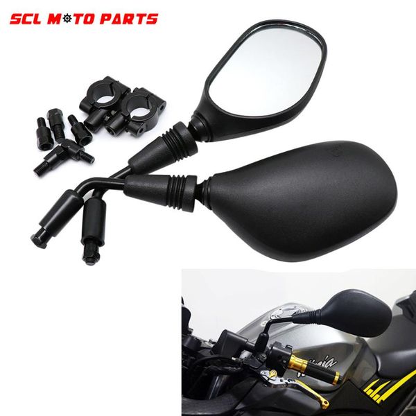 

motorcycle mirrors alconstar-racing mirror motorbike scooter e-bike rearview electrombile back side convex 2pcs/pair