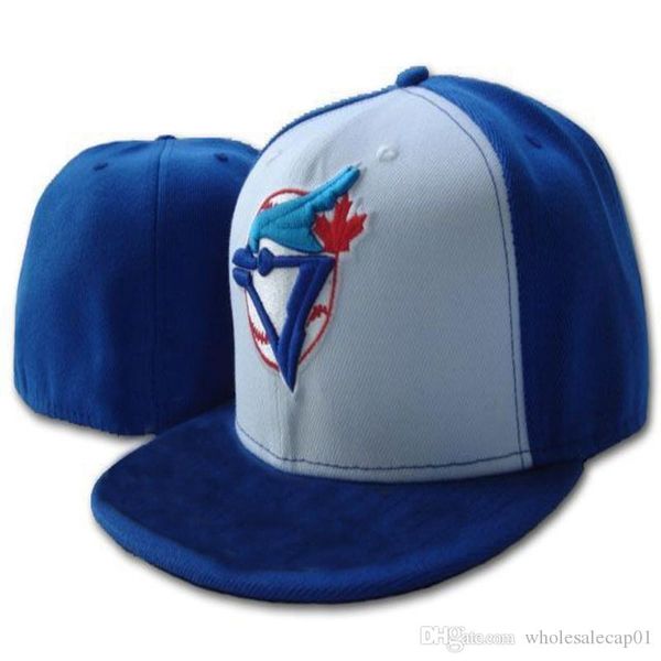 

blue jays baseball caps men women hip hop hat bones aba reta gorras rap fitted hats, Blue;gray