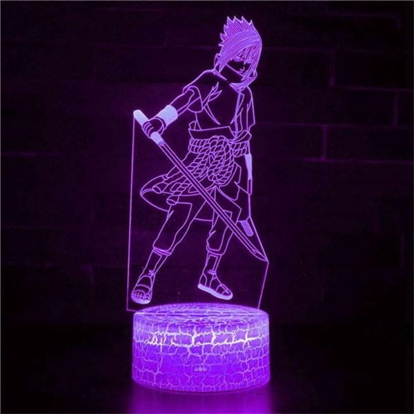 

night lights acrylic light bedroom home bedside tablegame logo character doll 16 color changing decorative table lamp usb lam