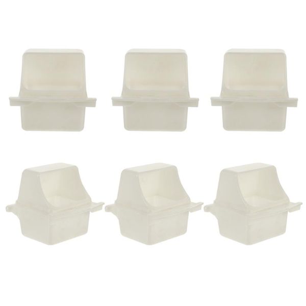 

other bird supplies 6pcs outdoor balcony feeding box cage feeder seed tray