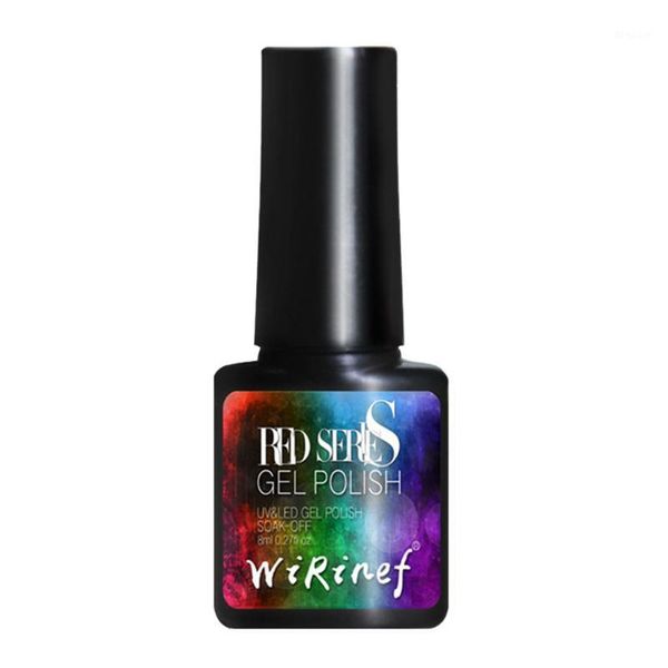 

misscheering 8ml wine red series nail polish glue art soak uv led gel tool1