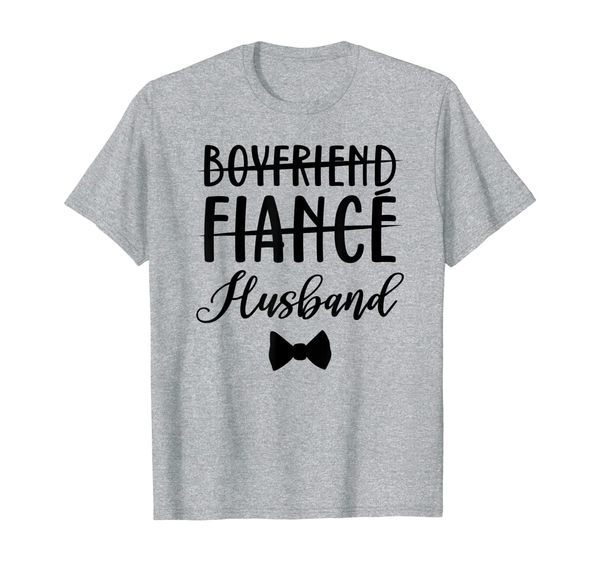 

Mens Boyfriend Fiance Husband Bachelor Party Wedding T-Shirt, Mainly pictures