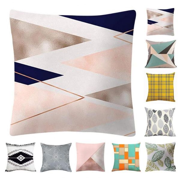 

pillow case decorative throw pillowcase home decor scandinavian style peach skin nordic sofa cushion cover