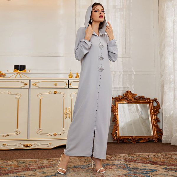 

ramadan eid abaya dubai turkey robe longue djellaba femme hijab muslim long dress abayas arabic dresses for women islam kaftan, Red