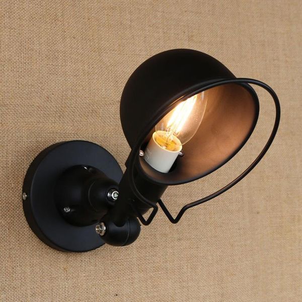 

wall lamps lamp double folding lever arm black retro retractable without switch